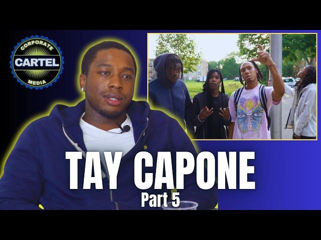 Tay Capone tells Corporate Cartel he wasn't feeling the Lil Mikey Hood Vlog! "I was Mad @ you!!!"