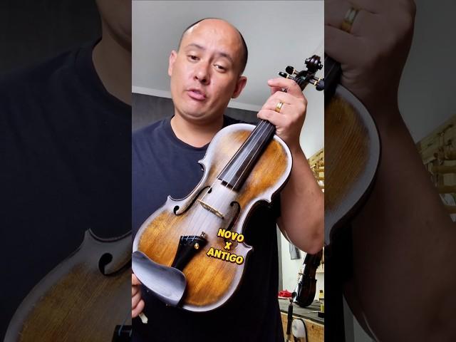 Violino novo ou Antigo #gimenezluthieria