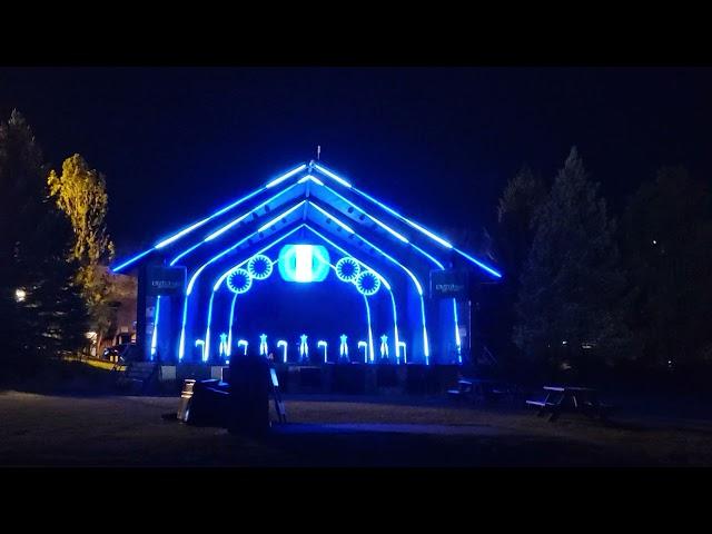 2021 Antioch band shell Christmas light show