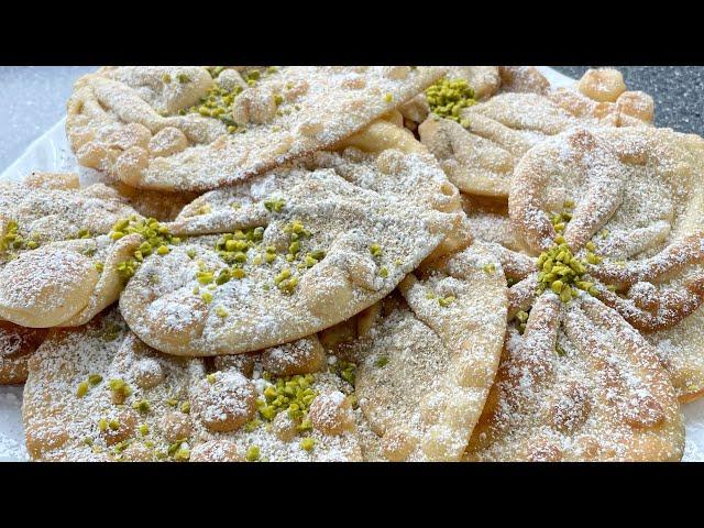 Gosh feel recipe  شیرینی مزه دار گوش فیل با رسپی بسیار آسان ، راحت در منزل تهیه کنید #goshfeel