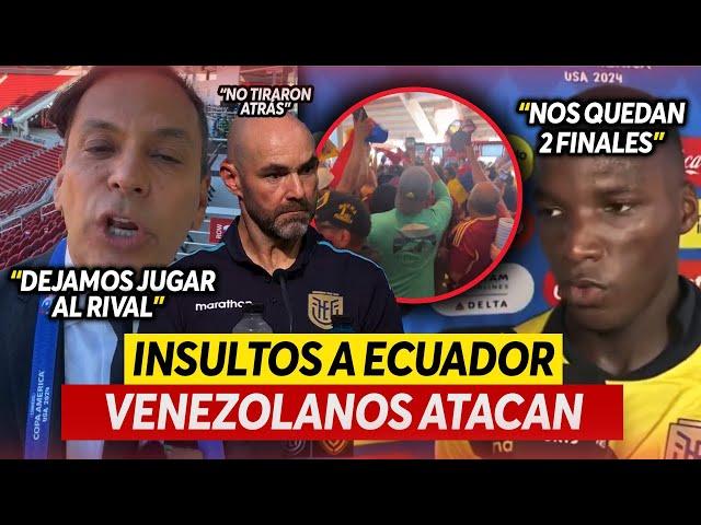 VENEZOLANOS se BURLAN de ECUADOR | Félix SÁNCHEZ alabó a VENEZUELA | NOS QUEDAN 2 FINALES