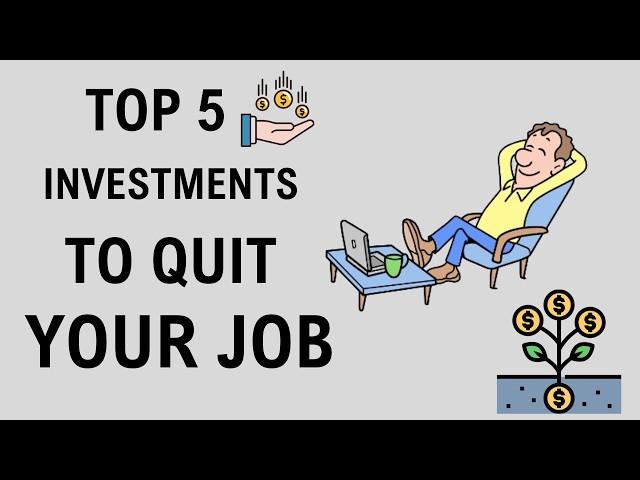 5 Income-Generating ASSETS To Quit Your Job (Escape The Rat Race)