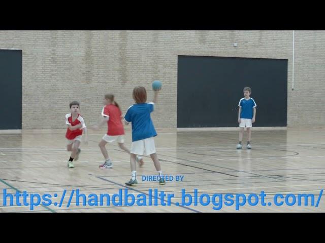 Handball training Danish school for the age of 9 years part 2