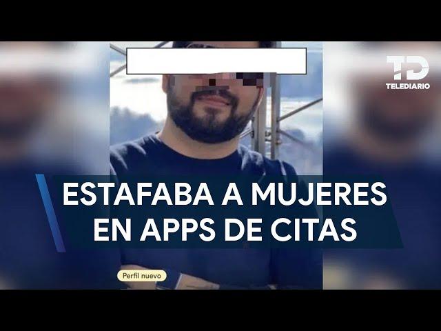 Detienen a hombre que estafaba a mujeres a través de apps de citas en NL