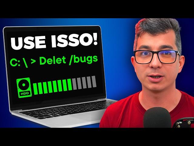 8 Comandos que vão SALVAR o seu PC e melhorar o DESEMPENHO!