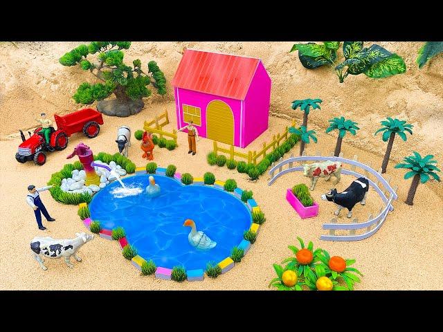 The Most INSANE Mini Farm You'll Ever See! | Mini Water Pump for Farm Animal