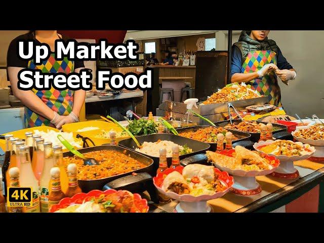 UP MARKET | Street Food | Brick Lane London | 4K