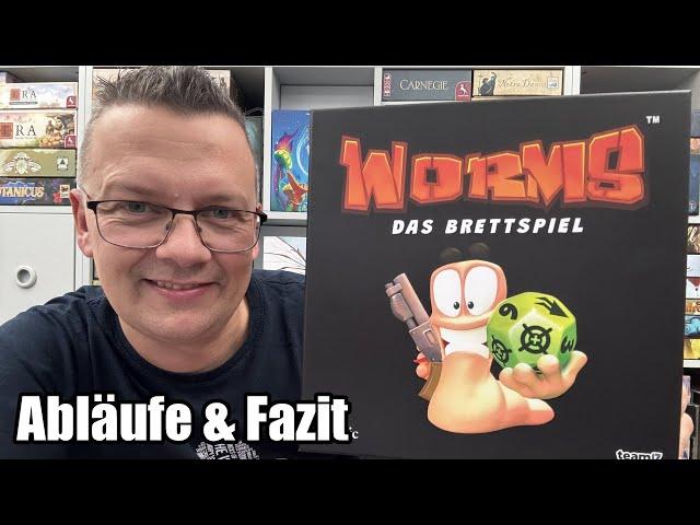 Worms - Das Brettspiel - Das klassiche Videospiel jetzt als Funspiel