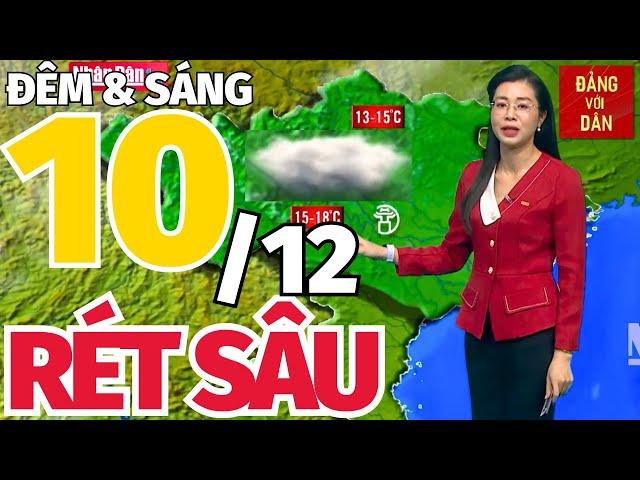 Thời Tiết tối đêm nay 9/12 và sáng mai 10/12: Tin dự báo thời tiết mưa nắng 63 tỉnh thành cả nước