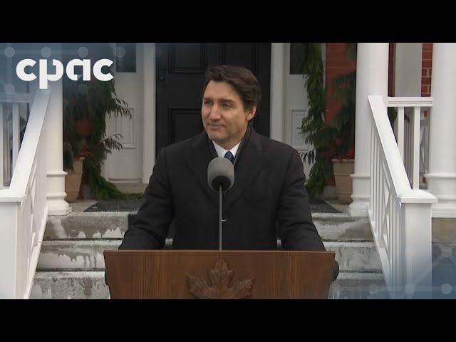 Justin Trudeau announces his intention to step down as PM and Liberal leader – January 6, 2025