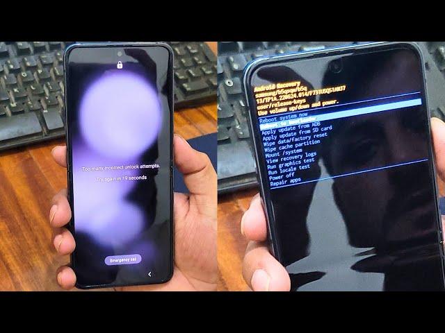 How To Hard Reset Samsung Galaxy Z Flip 5 | samsung flip 5 hard reset  -samsung flip 5 factory reset
