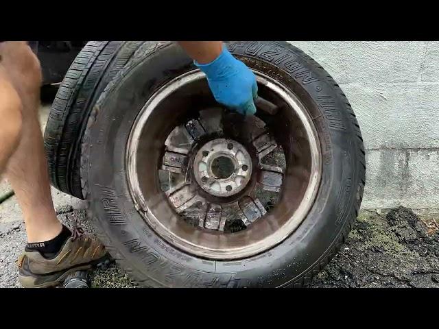 Cleaning Wheels With EASY-OFF Oven Cleaner