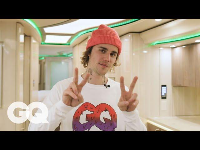 Inside Justin Bieber's Tour Bus | GQ