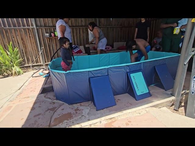 Foldable Non Inflatable Swimming Pool