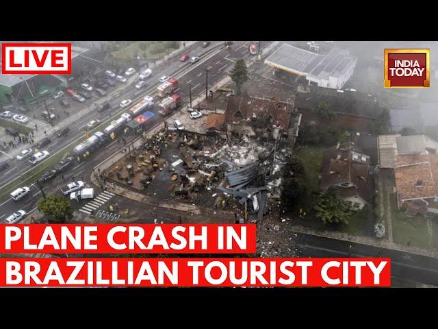 Brazil Plane Crash News Live: Small Plane Crashes In Brazillian Tourist City, Kills At Least 10