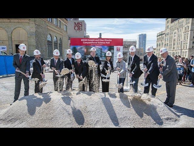 Diercks Hall Groundbreaking Event