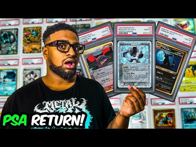 I Can't BELIEVE These Grades! (PSA POKEMON RETURN)