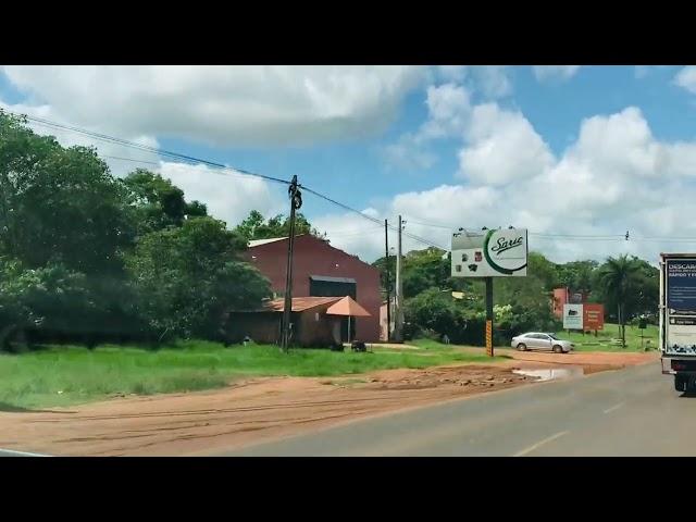 Ruta nueva desde Eusebio Ayala(Barrero) hasta Caaguazu, Paraguay 