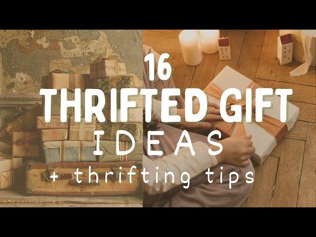 Thrifted Christmas Gift Ideas | + Thrifting Tips and Tricks