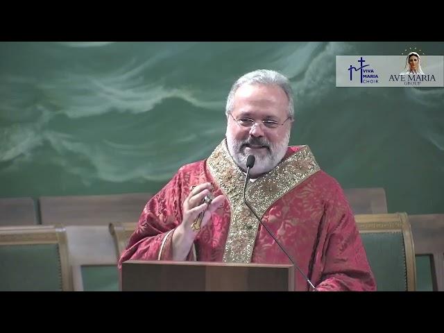 Homily 19-8-2024 (Father Marwan Khoury)