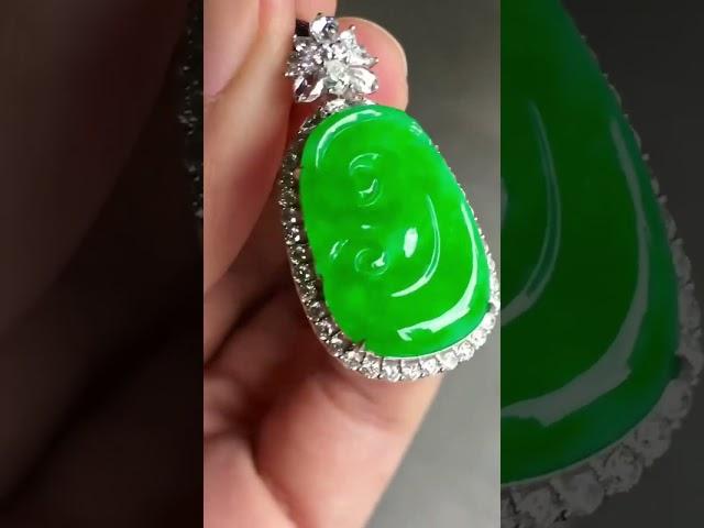 #缅甸翡翠 #天然翡翠 #翡翠吊坠 #翡翠 #项链 #翡翠項鍊