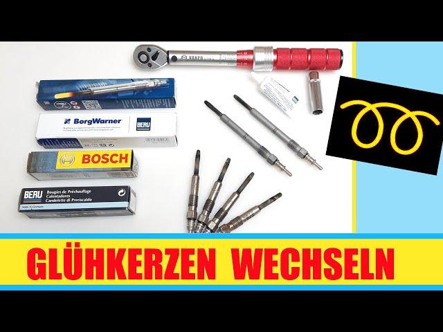 Glühkerzen wechseln - Glow plug test & change - Mercedes Benz CDI Glühstifte tauschen