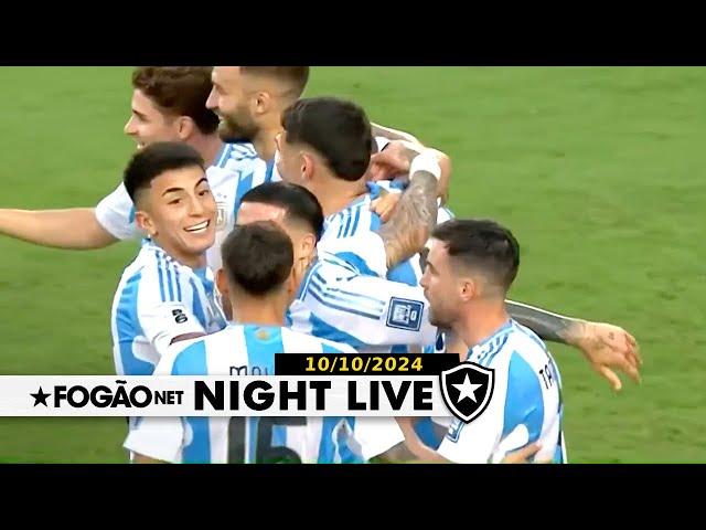 NIGHT LIVE: AS NOTÍCIAS DO BOTAFOGO NESTA QUINTA-FEIRA | JOGADORES ALVINEGROS EM AÇÃO NA DATA FIFA