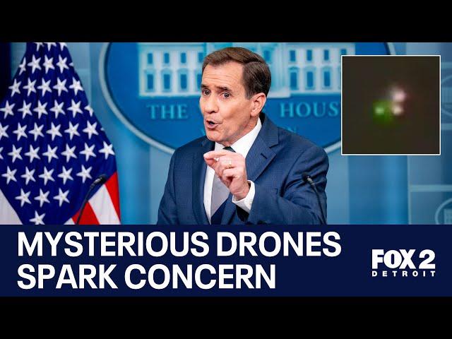 Mysterious drones spark concern as reports of unidentified flying objects increase across the U.S.