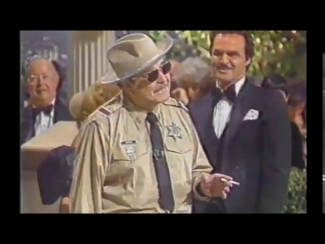 Sheriff Buford T. Justice crashes Burt Reynolds party