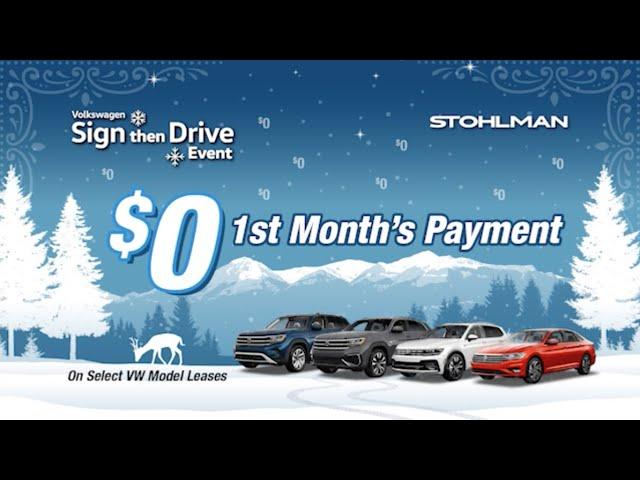 The Sign Then Drive Event - Fairfax County Stohlman VW