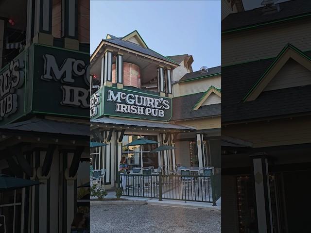 McGuire's Irish Pub - awesome food and a wild setting!