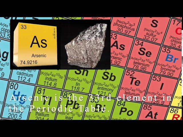 What is Arsenic? The 33rd Element. (Elements: Ep. 34)