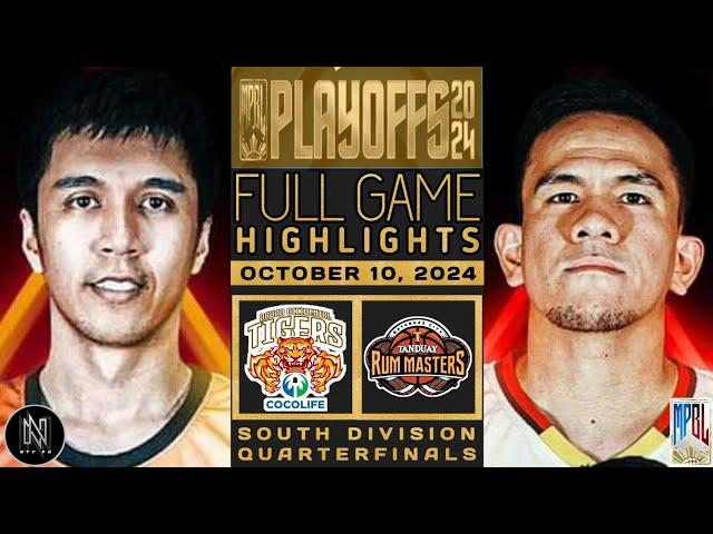 MPBL HIGHLIGHTS | QUARTERFINALS | DAVAO OCCIDENTAL VS BATANGAS CITY | OCTOBER 10, 2024