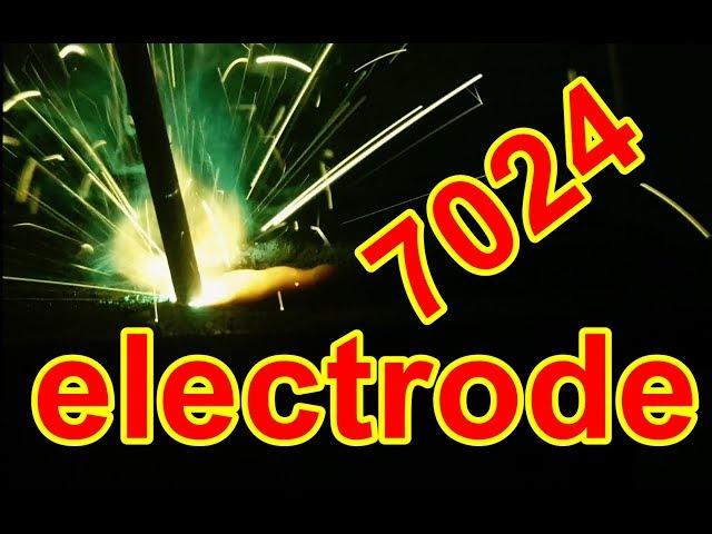 The most efficient electrodes for mma welding / Electrode 7024.