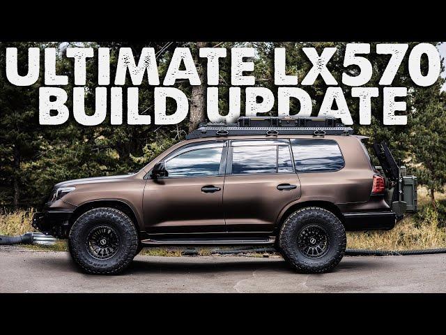 THE GOAT - The Best SUV Ever Gets Even Better - LX570 Bumpers, 37s, and The Future Plan Land Cruiser