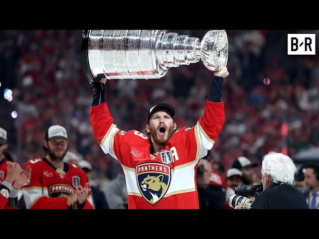 Florida Panthers Hoist the Stanley Cup - 2025 Trophy Presentation 