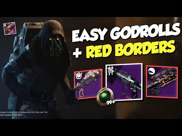 YOU are Using Xur WRONG + Best Godroll & Red Border Weapon Farm