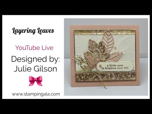 Makeover Monday: Transforming a Simple Sunday Card | Fall Leaves Cardmaking Tutorial"