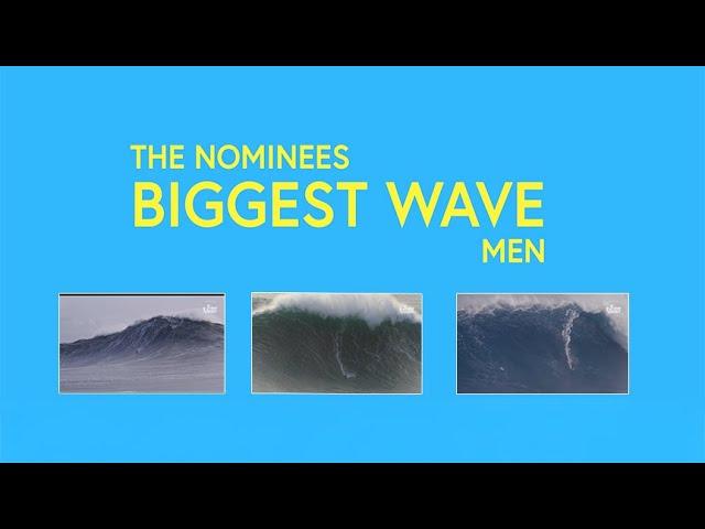 2024 BIGGEST WAVE Nominees (Men)