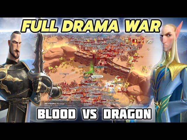 Call of dragons - ultimate DRAMA war | BLOOD vs DRAGON Combat tactics