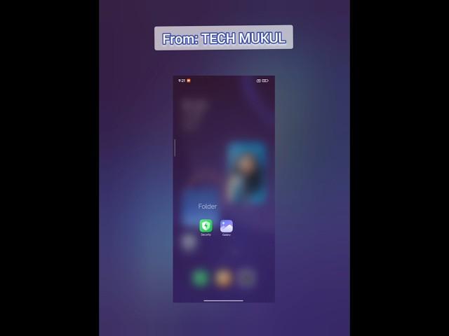 STUNNING HyperOS 2 Folder Animations | Xiaomi's Smoothest UI Update Yet! #shorts #hyperos2