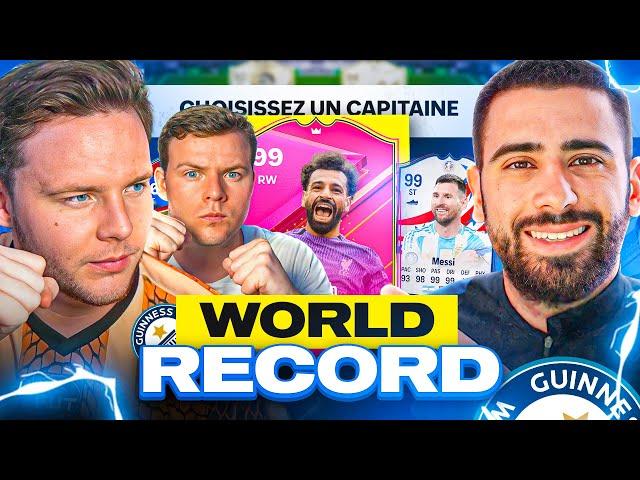 99 à GOGO ?! ON S'AFFRONTE DANS UN DUEL DE WORLD RECORD DRAFT ! #11