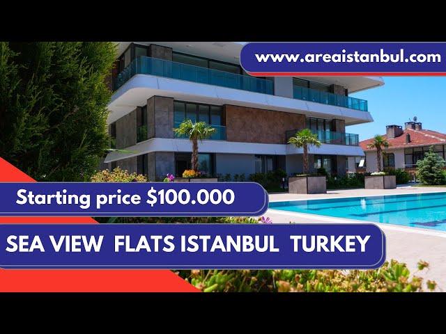 SEA VIEW FLATS FOR SALE IN BUYUKCEKMECE ISTANBUL TURKEY | TURKISH CITIZENSHIP BY INVESTMENT