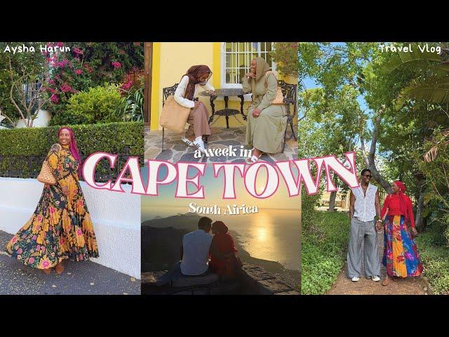 A Dreamy Week In Cape Town, South Africa! | Travel Vlog | Aysha Harun