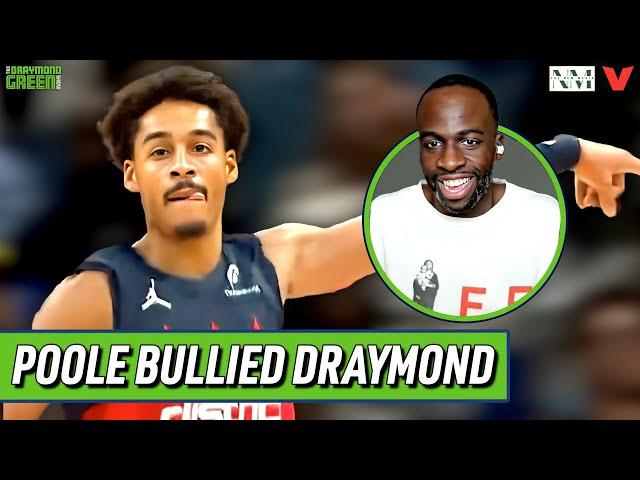 Draymond Green says Jordan Poole BULLIED him in Golden State Warriors vs. Washington Wizards game