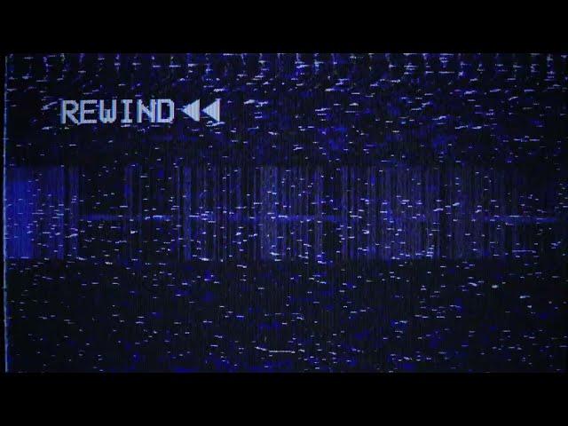 Free HD Loop - Rewind sign arrows marks VHS noise texture Static noise, glitch effect Motion Graphic