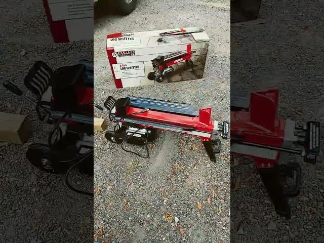 harbor freight 5 ton log splitter important things to know