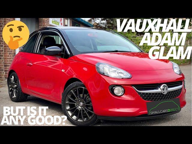 Used Vauxhall Adam Glam Review For Sale @ Small Cars Direct