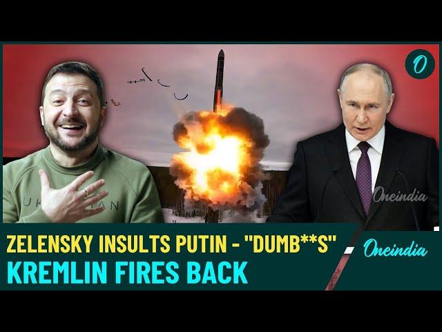 'Dumba**s Putin: Zelensky Abuses & Insults Russian President | Kremlin Gives Shocking Reaction