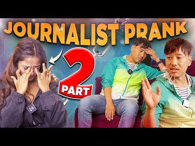 nepali prank | journalist got pranked/part -2/new funny comedy prank|alish rai new prank |alish rai|